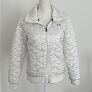 Under Armour White Quilted Jacket